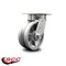 Service Caster 5 Inch Kingpinless V Groove Semi Steel Wheel Swivel Top Plate Caster SCC SCC-KP30S520-VGR - alternate 2